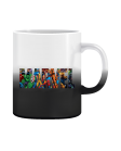 Puodelis Marvel logo herojai Puodelis Marvel logo herojai